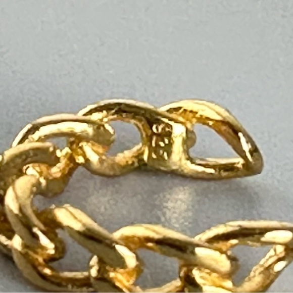 14K Gold Vermeil Chain Cuff - Picture 3 of 8